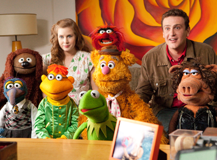 Jason Segel, Amy Adams, Muppets Jason Segel, Amy Adams, Muppets
